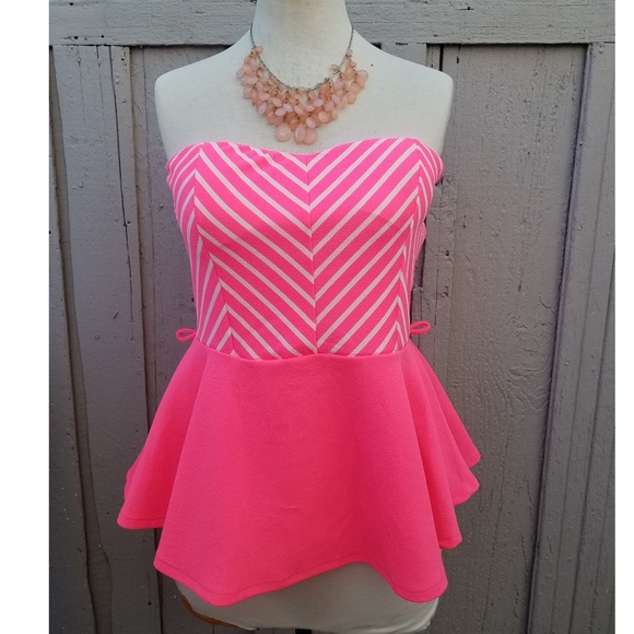 1X-3X New Plus Size Pink Top - Picture 3 of 7
